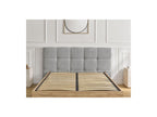 Cama con canapé - Kumo - Tejido bouclé