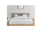 Cama con canapé - Kumo - Tejido bouclé