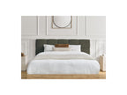 Cama con canapé - Kumo - Tejido bouclé