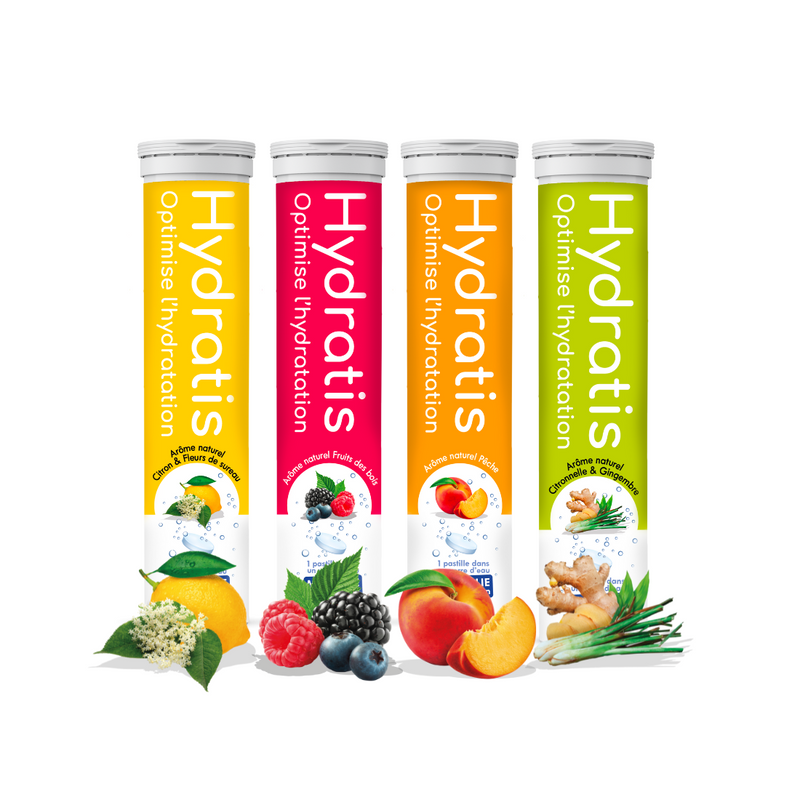 Pack Mix 4 Tubes: Pack 4 tubes: Forest Fruits, Lemon Elderflower, Peach, Lemongrass Ginger