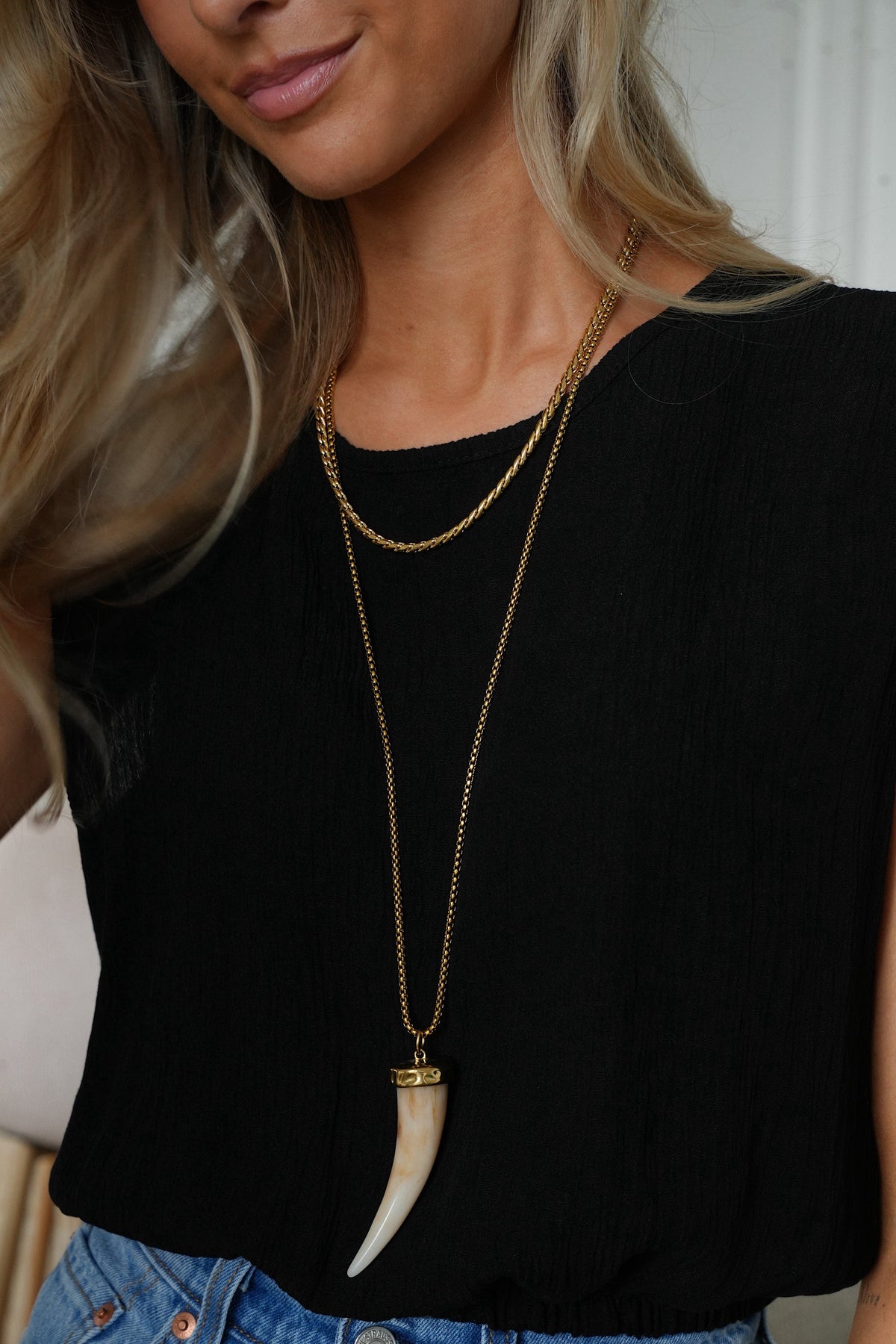 Collier Acier - Tays Doré