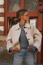 Camille Wool Jacket Beige