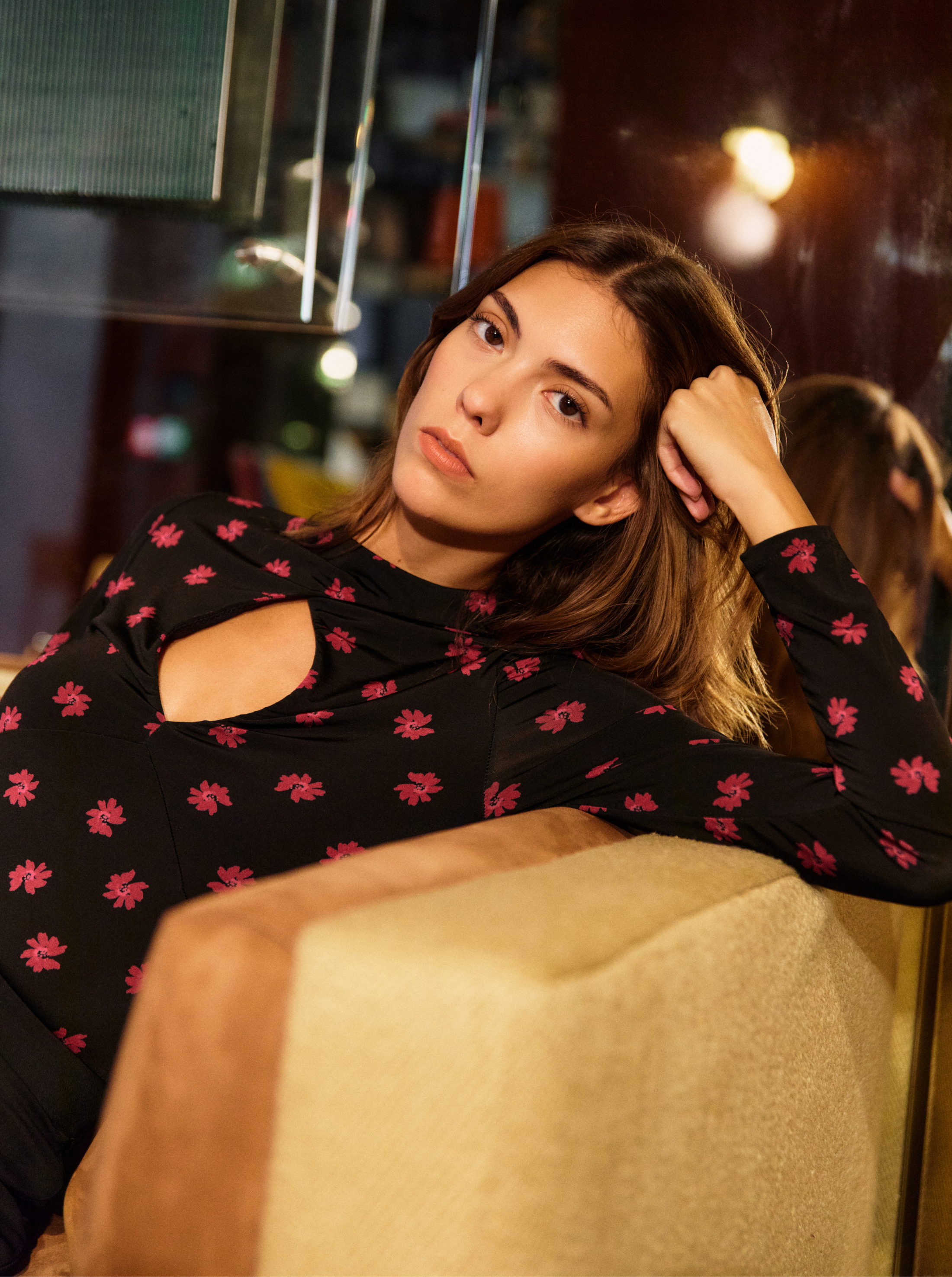 Dusky Flowers Bodysuit