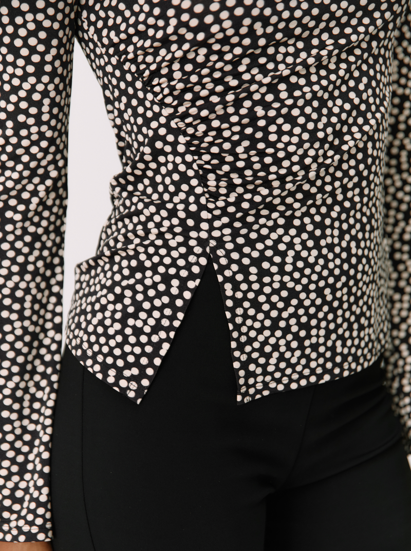 Top Party Dots Fente