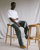 Mule cuir homme camel Angarde lifestyle