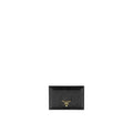 Prada - Cartera de piel con logo - Mujeres - Negro