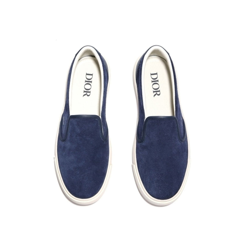 Sneakers - Dior Leather Slip-On - Blue