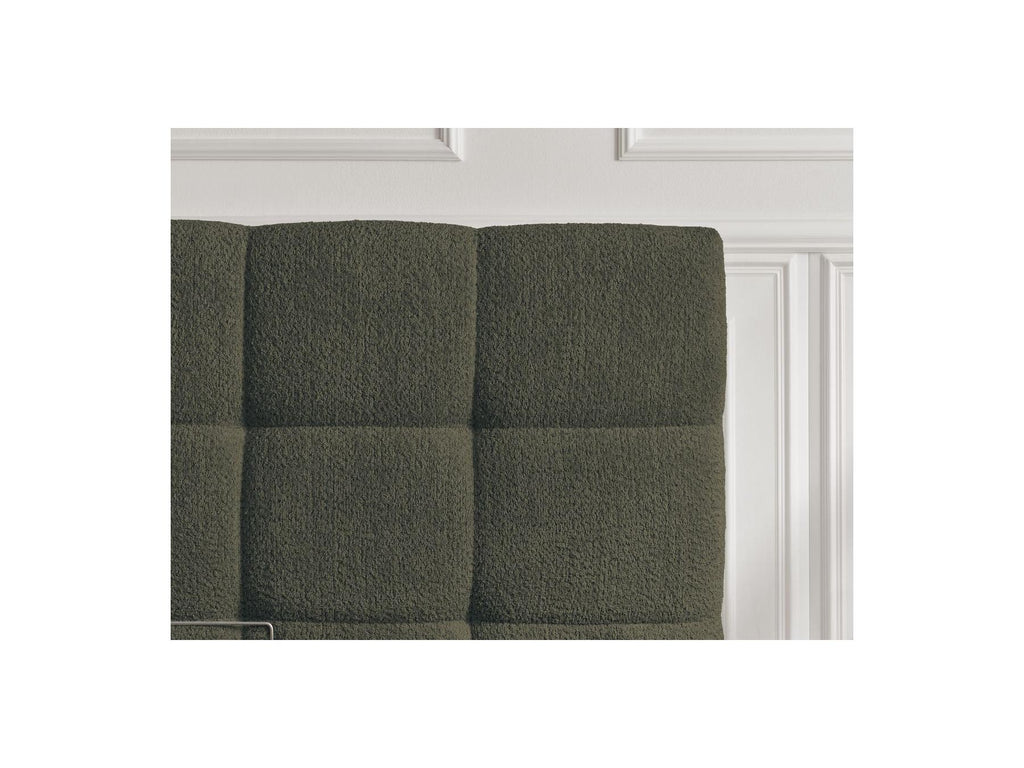 Cama con canapé - Kumo - Tejido bouclé