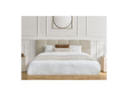 Cama con canapé - Kumo - Tejido bouclé