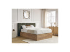 Cama con canapé - Kumo - Tejido bouclé