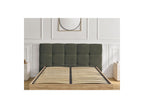 Cama con canapé - Kumo - Tejido bouclé