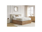 Cama con canapé - Kumo - Tejido bouclé
