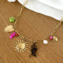 Collier "Janeiro" acier-Colliers-Instants Plaisirs • Bijoux-Instants Plaisirs | Bijoux