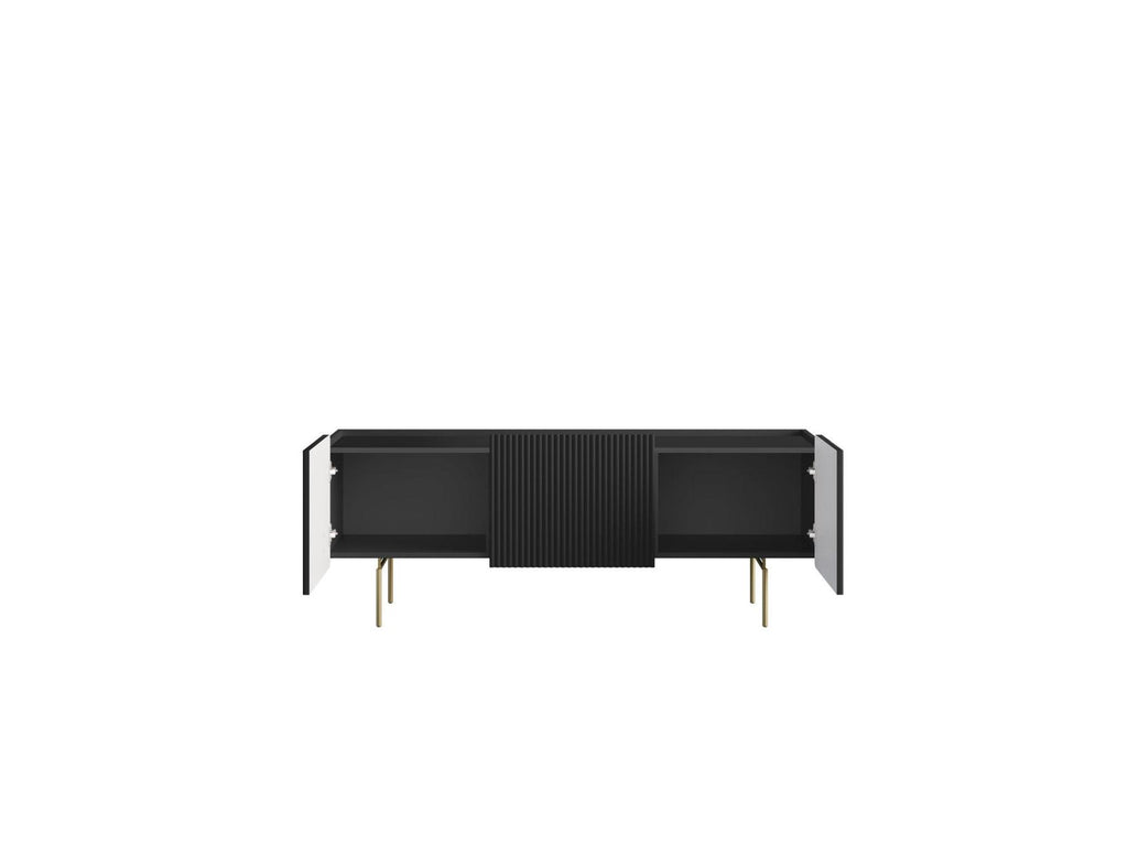 Mathilde - TV Unit 2 Doors 1 Drawer - Gold Legs
