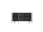 3-Door Sideboard - Mathilde - Black Legs