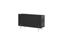 Mathilde - 3-Door Sideboard - Gold Legs