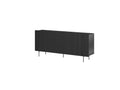 Mathilde - 4-Door Sideboard - Black Legs