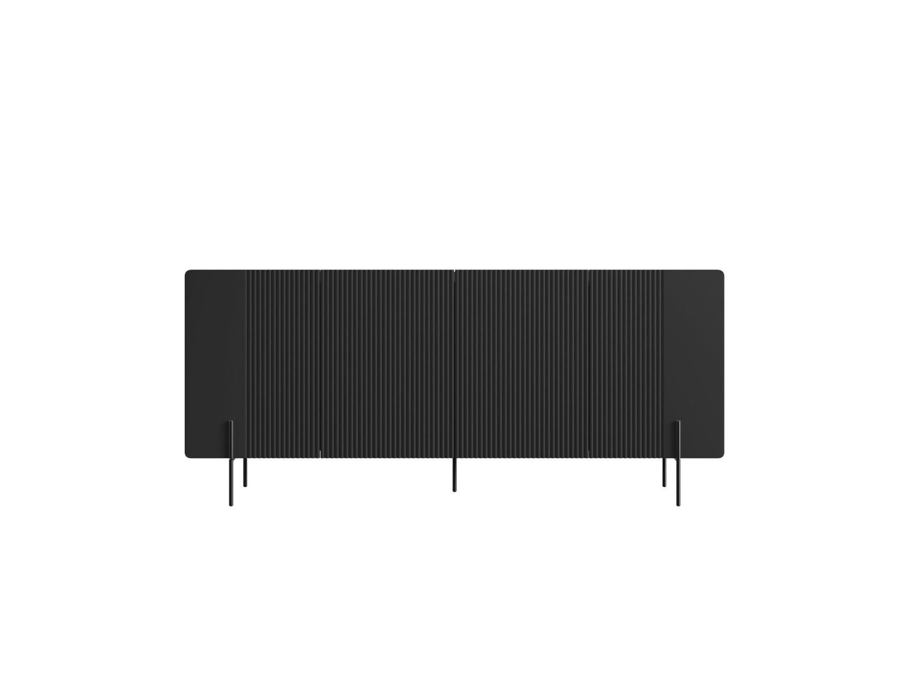 Mathilde - 4-Door Sideboard - Black Legs