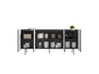 Mathilde - 4-Door Sideboard - Black Legs