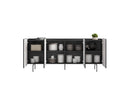 Mathilde - 4 Door Sideboard - Black Feet