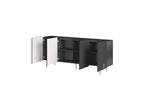 Mathilde - 4-Door Sideboard - Gold Legs