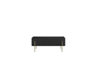 Mathilde - Coffee Table 2 Drawers - Gold Legs