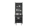 Mathilde - Meuble Vitrine 2 Portes - Pieds Noirs