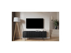 Mathilde - TV Unit 2 Doors 1 Drawer - Black Legs