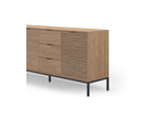 Agathe - Sideboard 3 Doors - Oak Effect