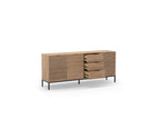 Agathe - Sideboard 3 Doors - Oak Effect
