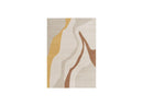 Tapis Poils Ras - Ulys - Motif Abstrait - Beige