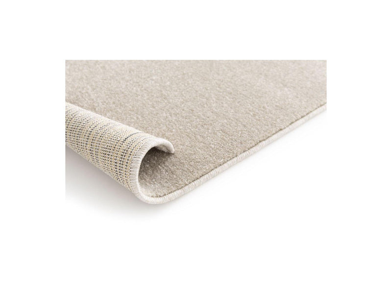 Tapis Poils Ras - Ulys - Motif Abstrait - Beige