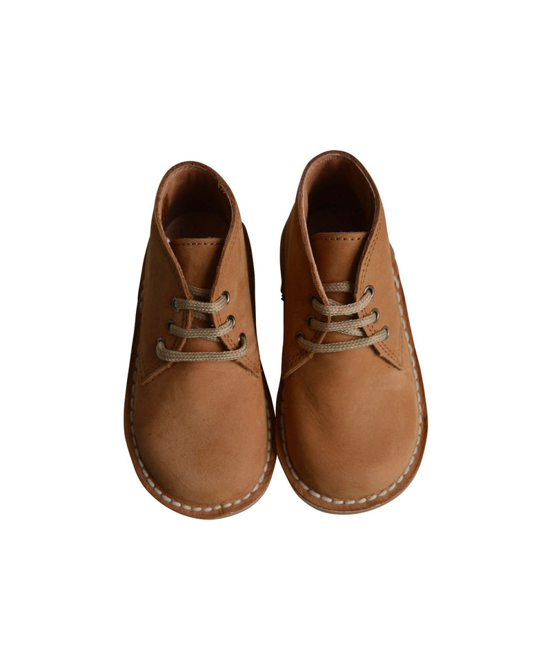 Chaussures Garçon Derbies À Lacets Médéric - Nubuck Camel - Garçon