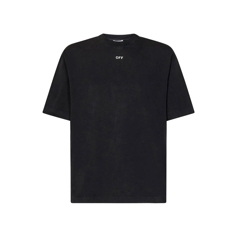 T-Shirt Off White S.Matthew Skate Logo-Print - Black - Homme