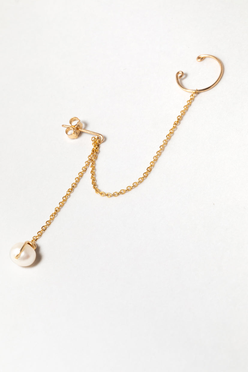 Bijou D'Oreille Stella - Perle De Culture