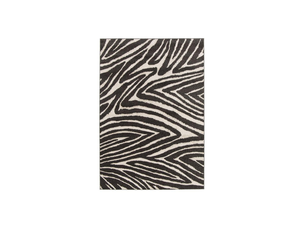 Zayn - Alfombra de pelo corto - Estampado abstracto - Gris