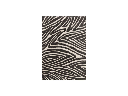 Zayn - Low Pile Rug - Abstract Pattern - Gray