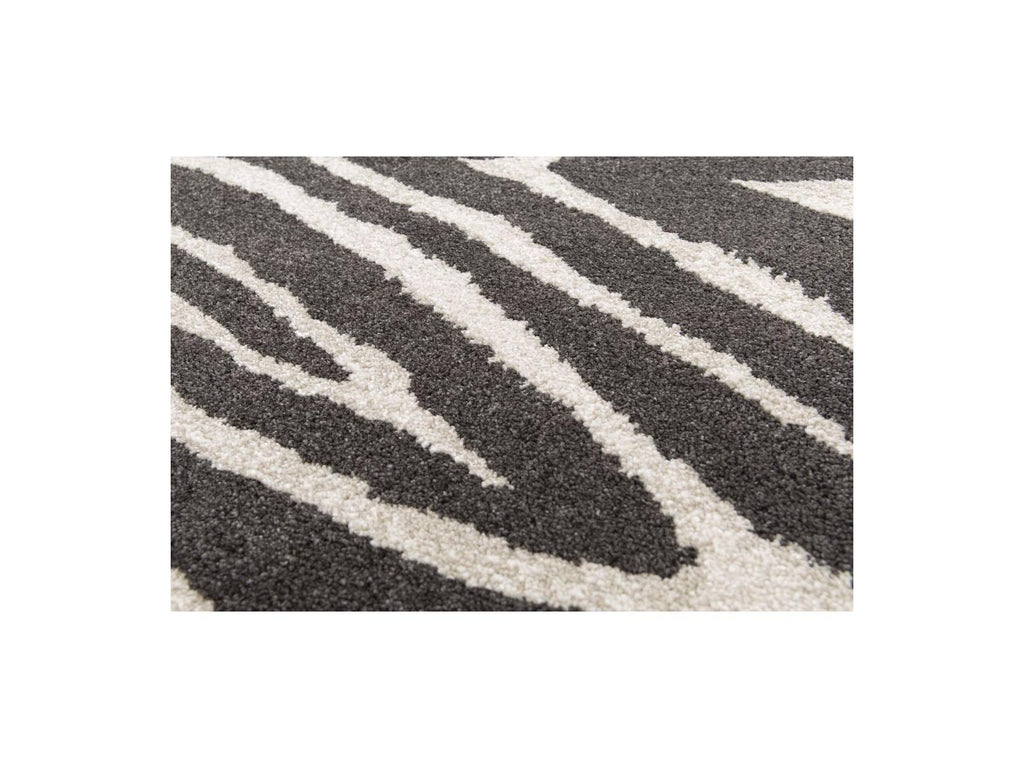 Zayn - Alfombra de pelo corto - Estampado abstracto - Gris