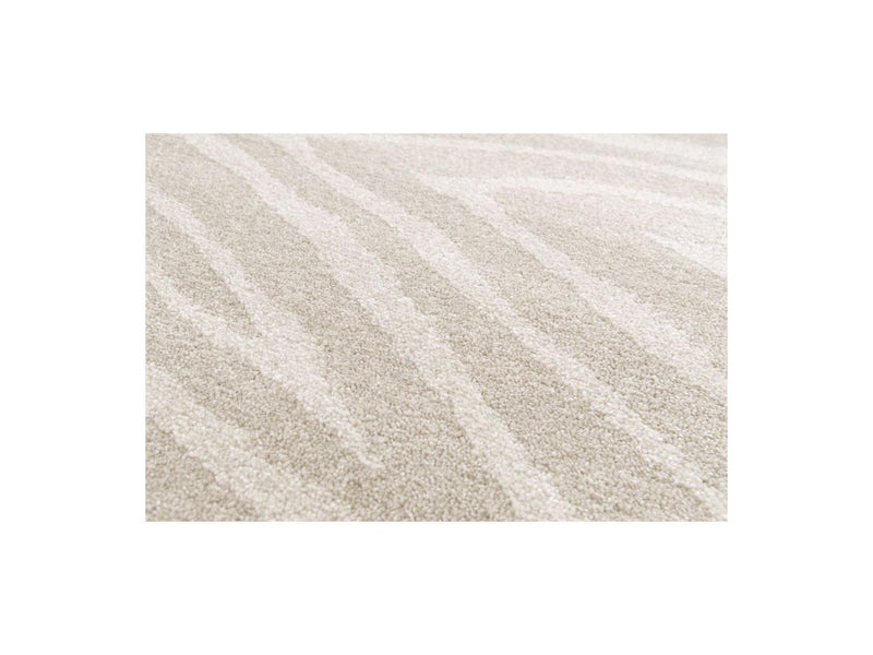 Zayn - Alfombra de pelo corto - Estampado abstracto - Beige