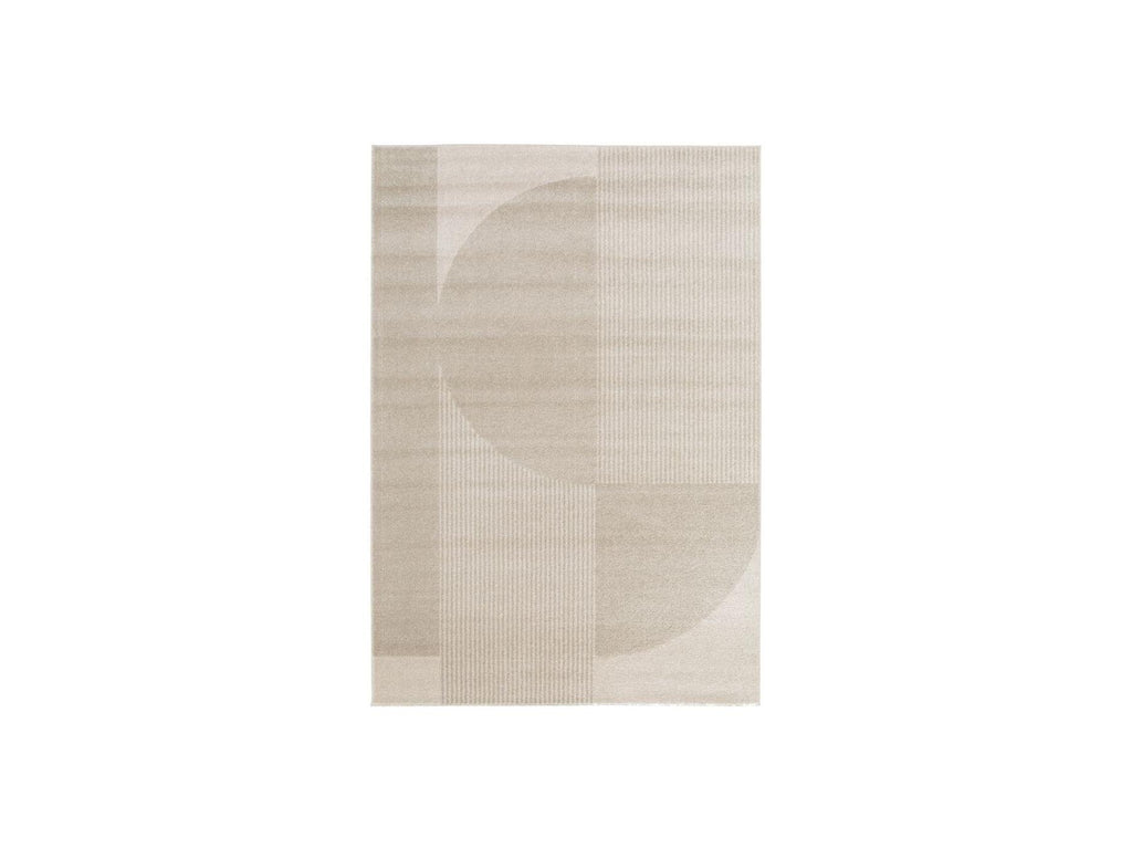 Irena - Alfombra Pelo Corto - Estampado Abstracto - Beige