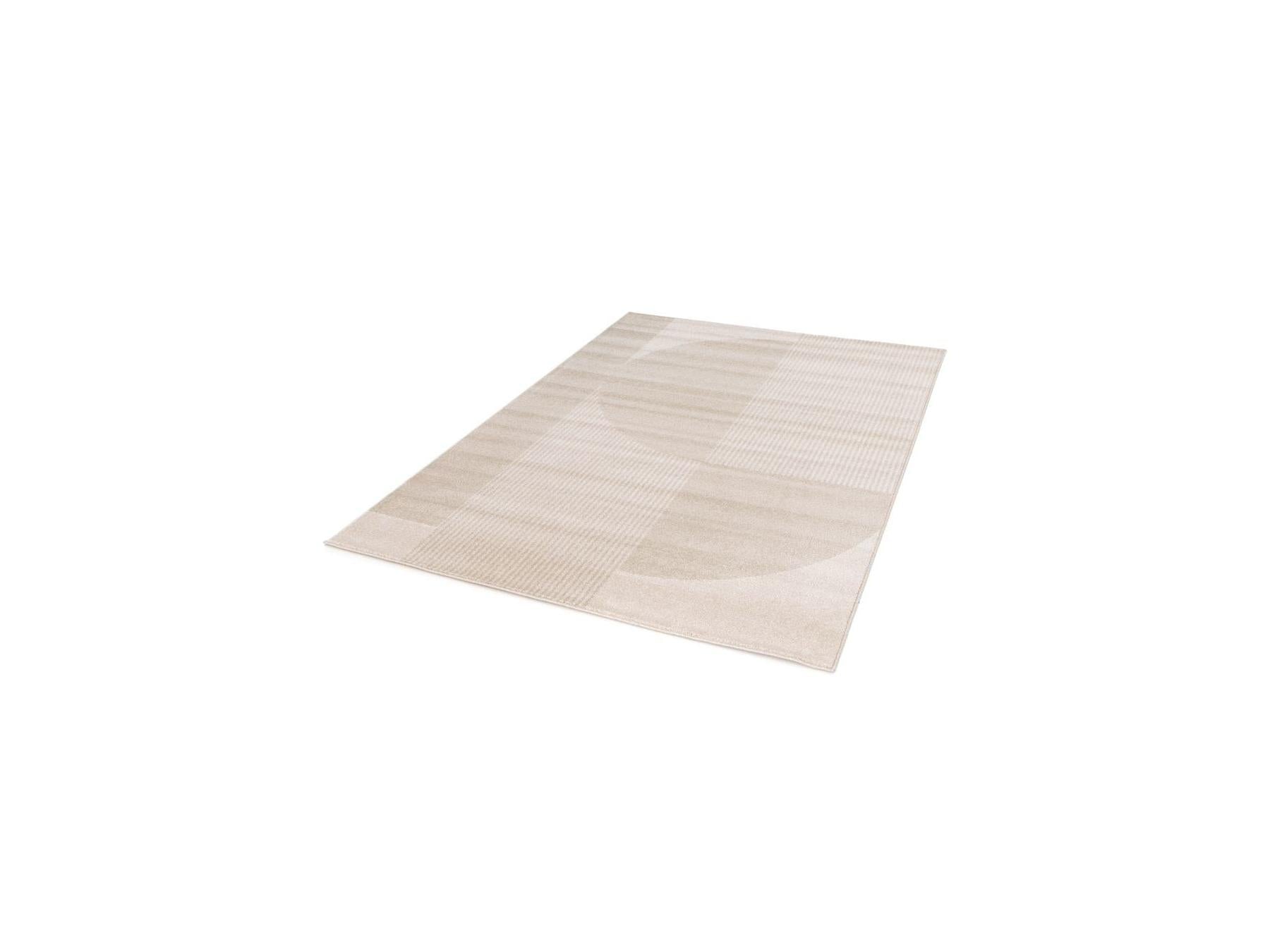 Irena - Alfombra Pelo Corto - Estampado Abstracto - Beige