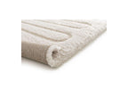 Cyrello - Long Pile Rug - Graphic Pattern - Ecru