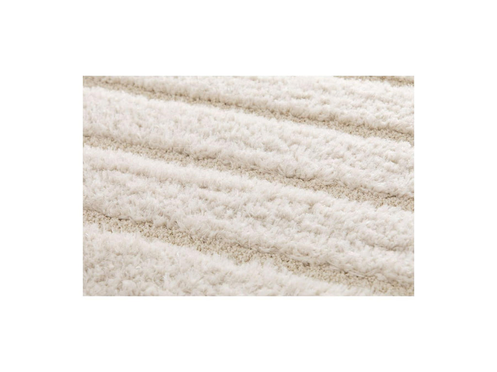 Cyrello - Long Pile Rug - Graphic Pattern - Ecru