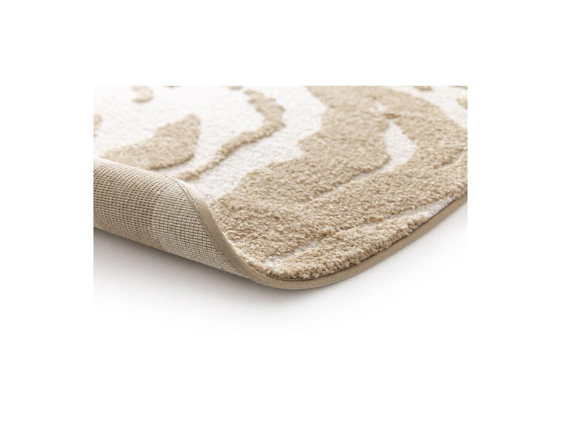 Tapis Poils Courts - Orian - Motif Abstrait - Marron