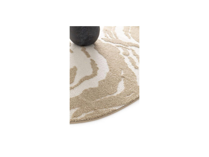 Tapis Poils Courts - Orian - Motif Abstrait - Marron