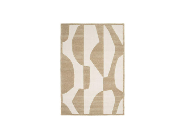 Elior - Short-Pile Rug - Abstract Pattern - Brown