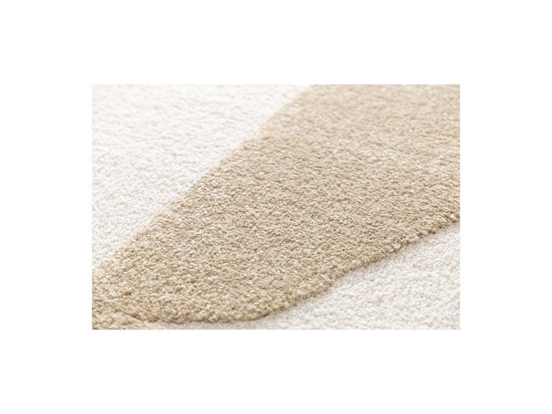 Tapis Poils Courts - Elior - Motif Abstrait - Marron