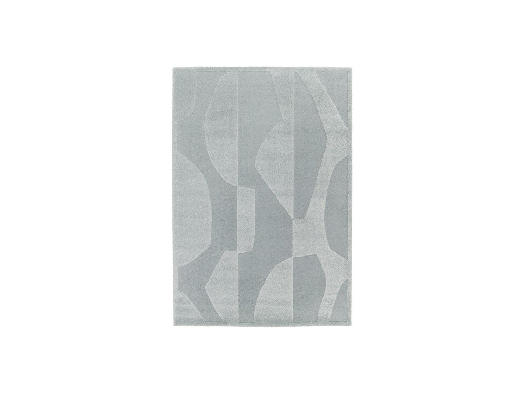 Elior - Alfombra De Pelo Corto - Estampado abstracto - Azul