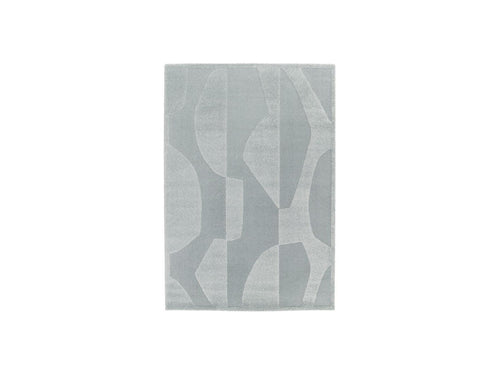 Elior - Alfombra De Pelo Corto - Estampado abstracto - Azul
