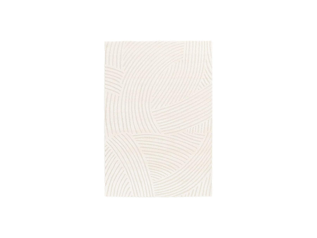 Stan - Alfombra De Pelo Corto - Estampado Abstracto - Beige